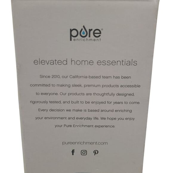 Pure Enrichment PureZone Mini Portable Air Purifier True HEPA Travel Size NEW - Picture 5 of 11